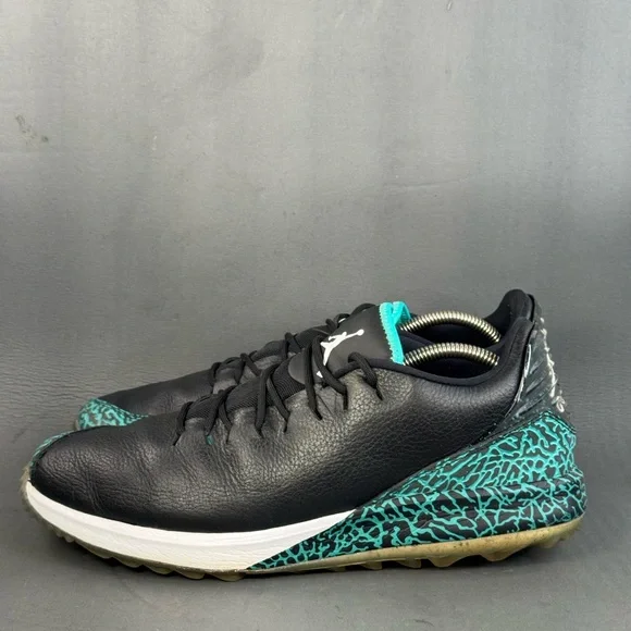 Jordan ADG 'Clear Jade Volt' athletic golf shoes men’s size 12 - Picture 3 of 8